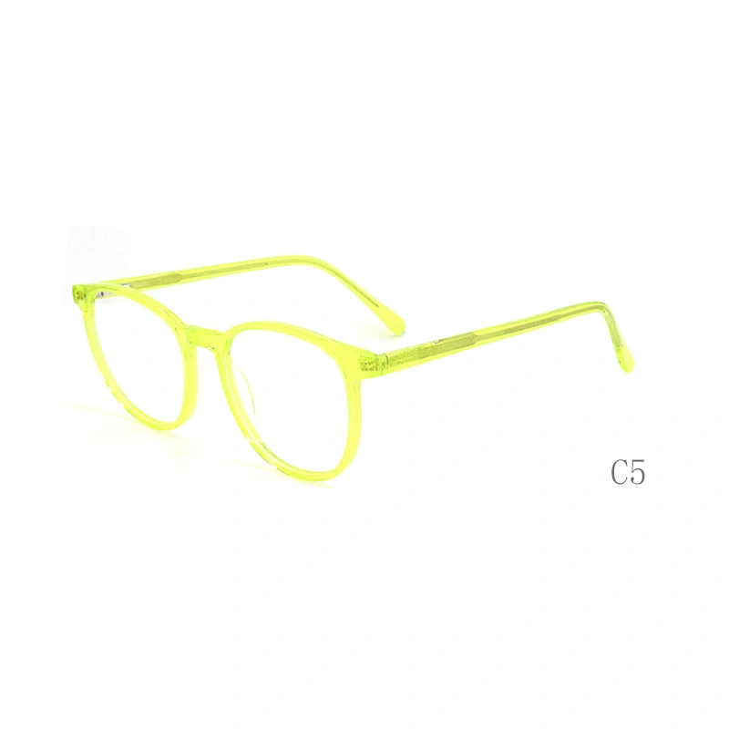 F1720 Latest style width temple acetate optical eyewear frame Ready goods
