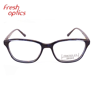 FB4753 Wholesale ready goods acetate eyewear glass low moq good quality for ladies