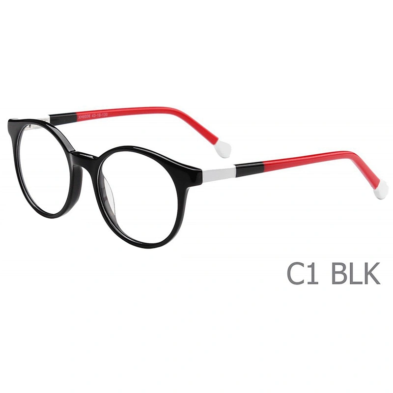 2020 most popular round acetate kids eye glasses optical frames