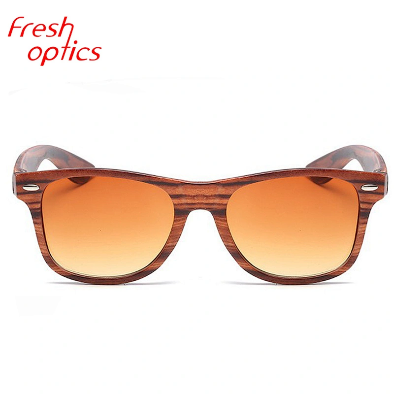 Fashion Sun glasses Style and PC Frame Material sunglasses wood grain sun glasses