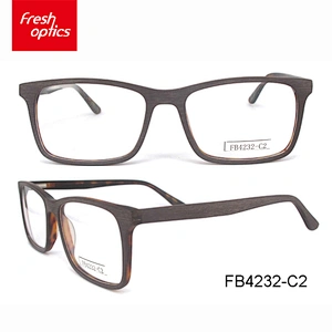 FB4232 FDA acetate fashion all inclusive thick frame glasses
