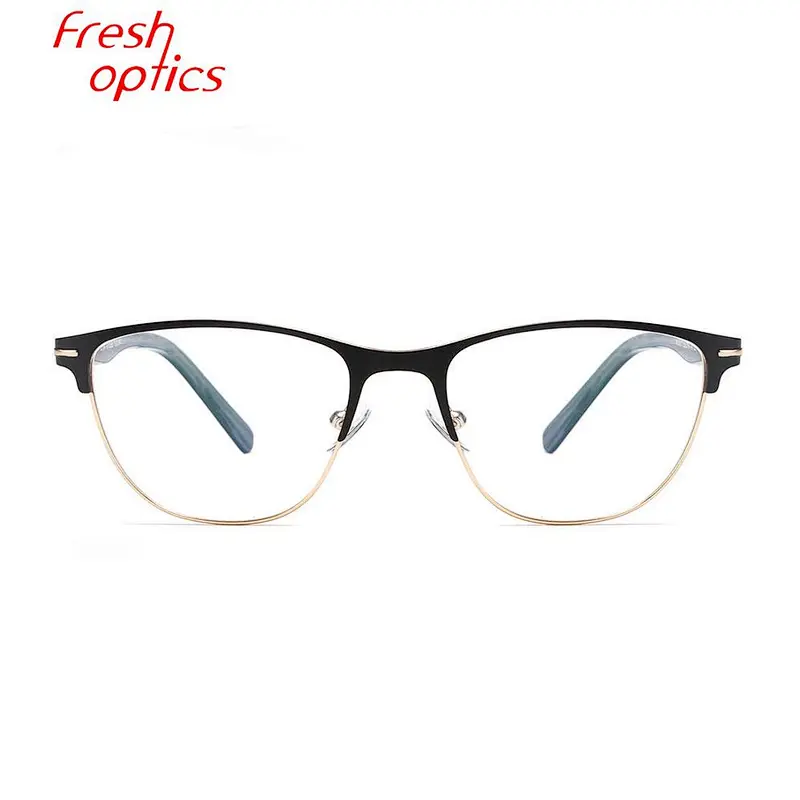 New design Wenzhou metal optical eyeglasses frames women