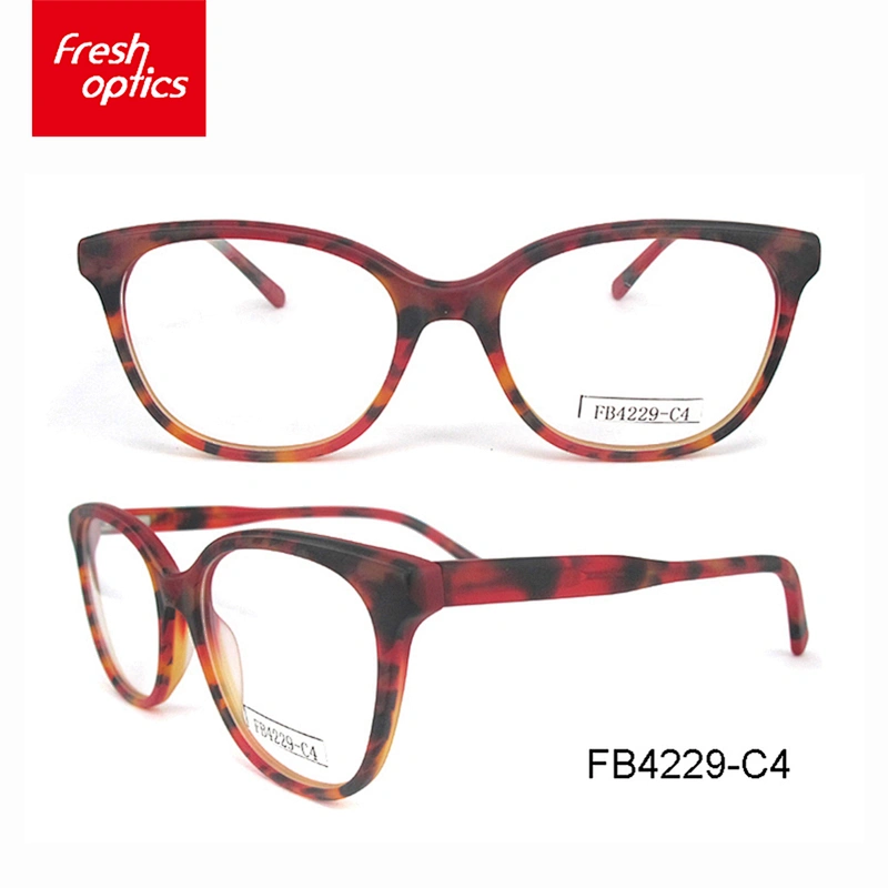 FB4229 Acetate frames colorful edge glasses for men