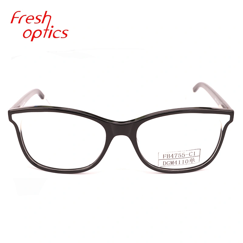 FB4755 2019 hot sell acetate material optic eyeglasses frame low moq