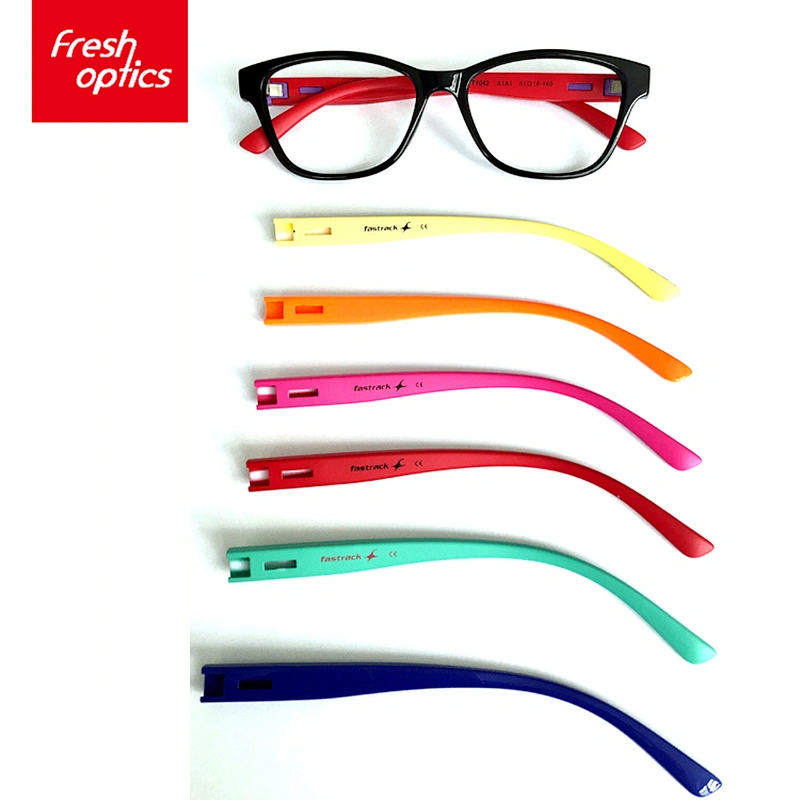 Wholesale interchangeable temple TR90 eyeglasses eyewear changeable frames