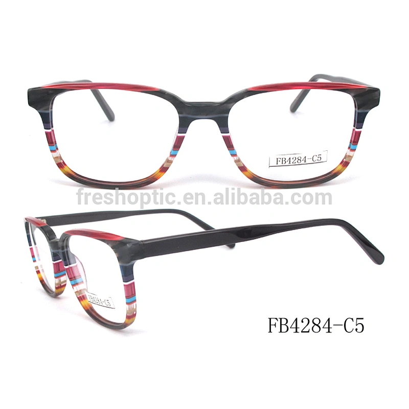 FB4284 Acetate reading glasses fashion optical frames italian eyewear for women