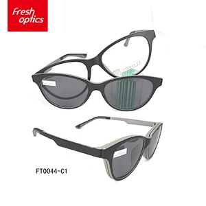 FT0044 Cheap Ultem Clip On Sunglasses, mirrored clip on sunglasses