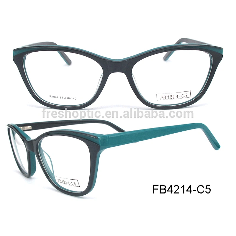 FB4214 Acetate Wooden Optical Glasses acetate eyeglass frames wholesale reading glasses