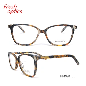 FB4320 Wholesale acetate frames luxury china optical eyeglasses frame fashion eyeglasses