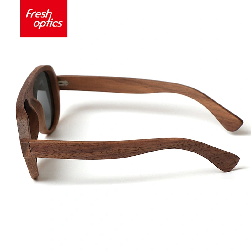 JK5653 Wear-resisting combined wooden sunglasses polarized wood frame sunglasses
