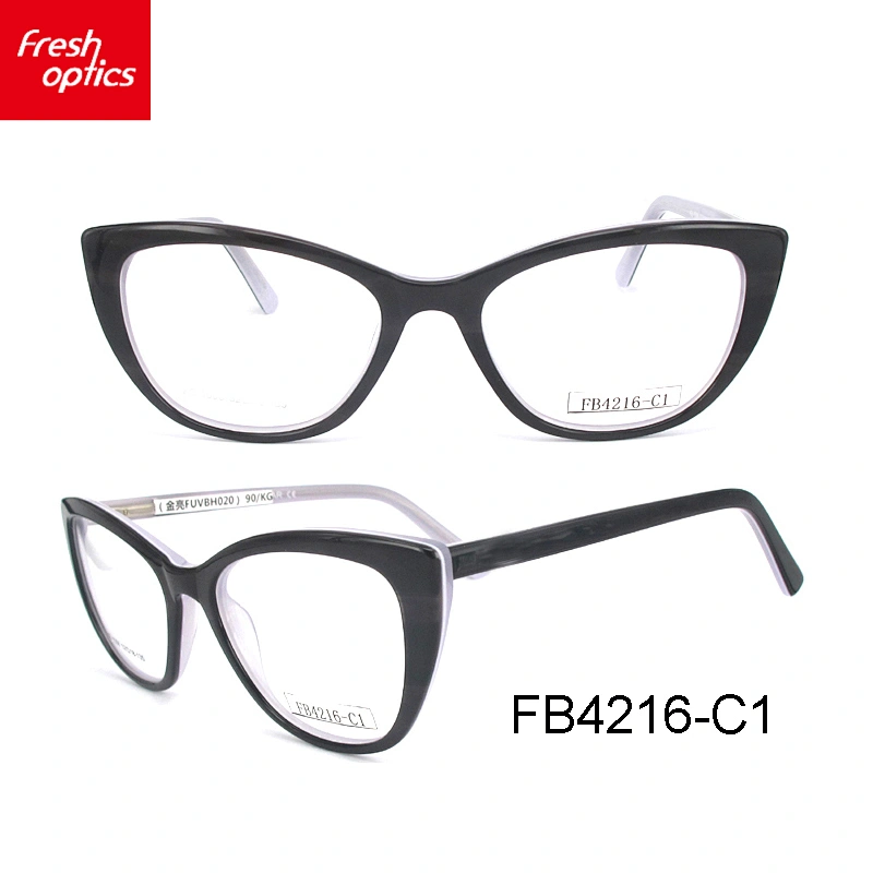 FB4216 2018 french eyeglass frames new handmade acetate optical frames