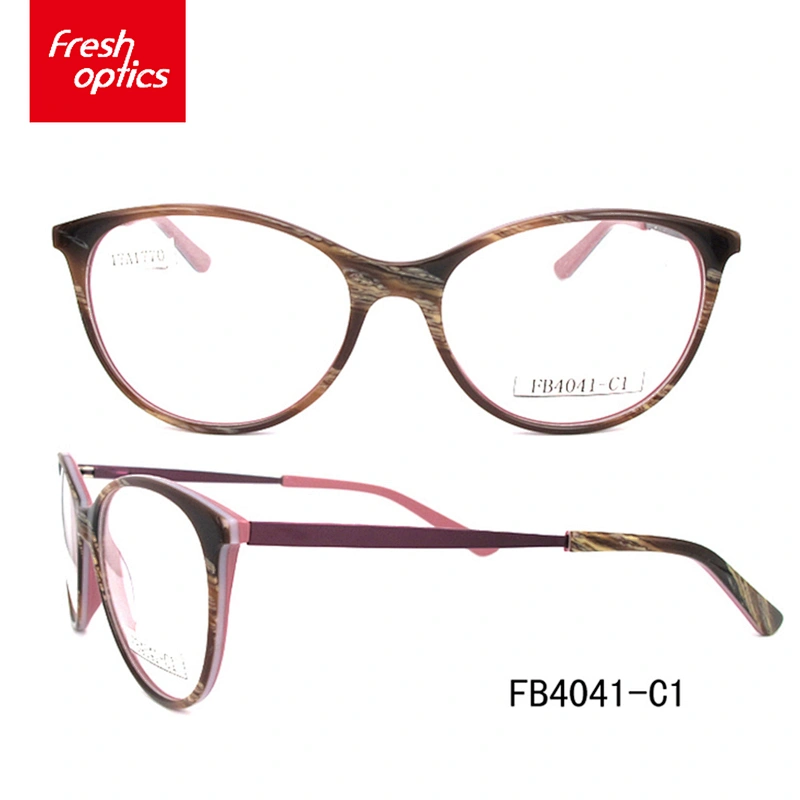 FB4041 High quality plastic heater acetate optical frames foe sale