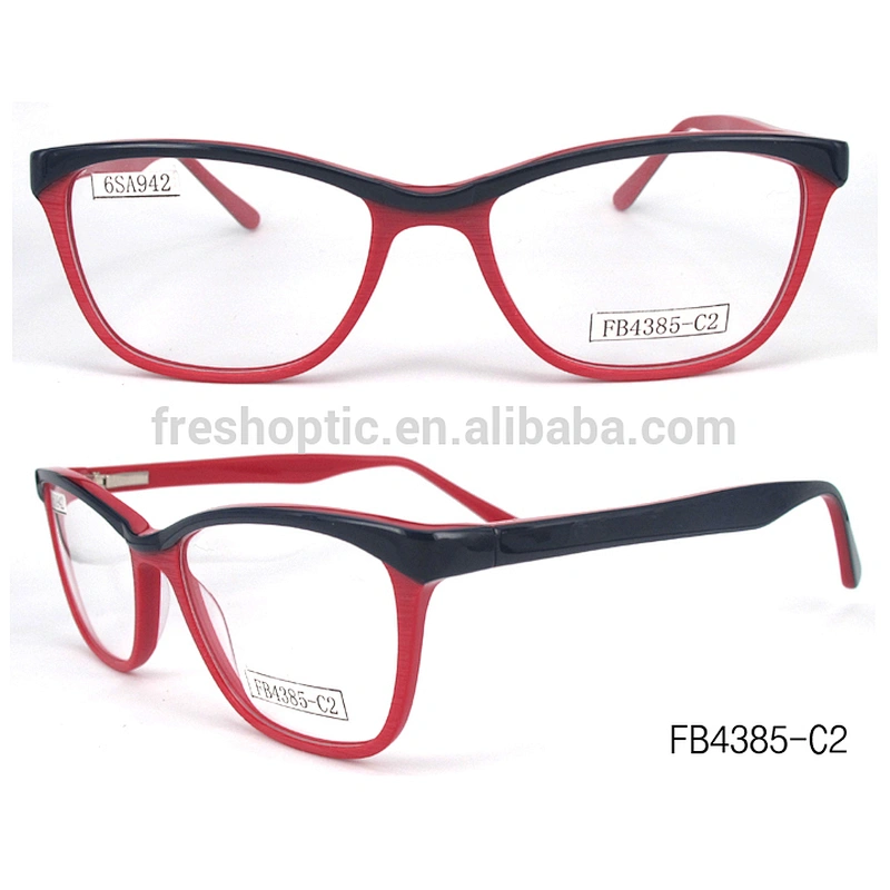 FB4385 hot sell acetate spectacle frames fashion custom made eyeglass frames