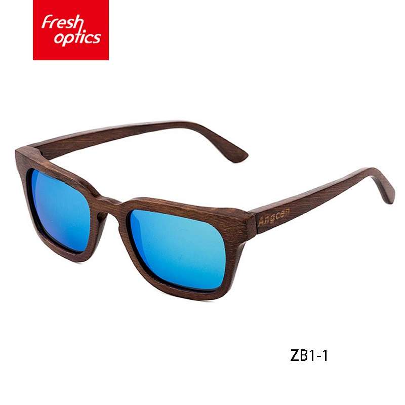 ZB1 Polarized bamboo wood style eyes polarized wood sunglasses