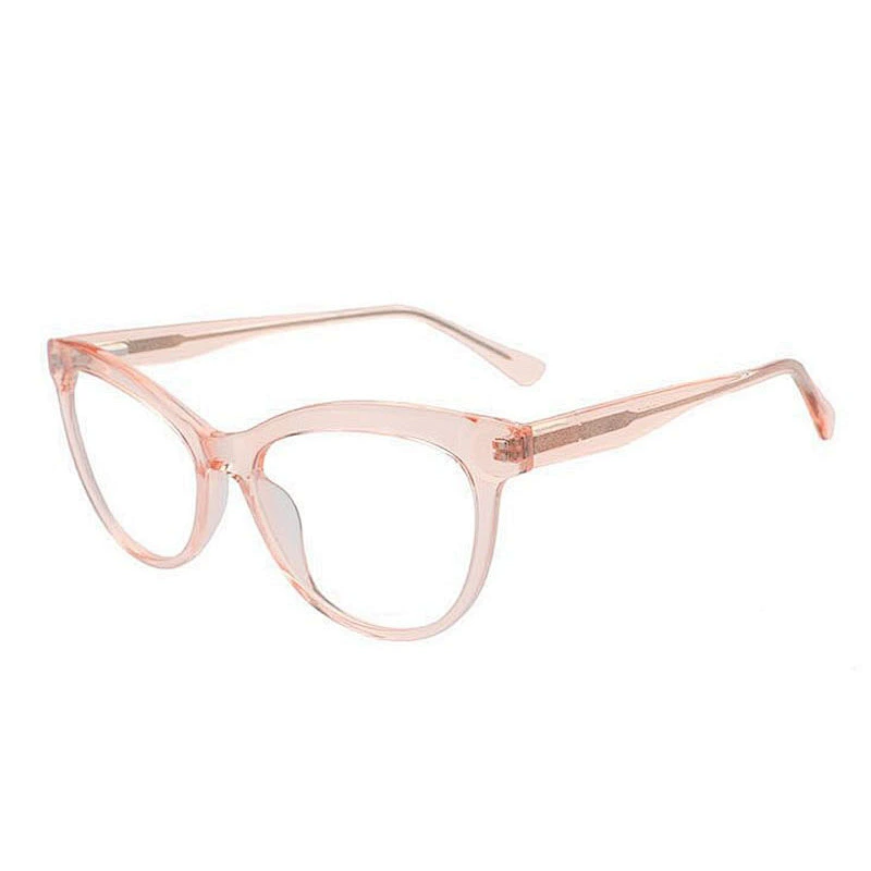 LG030 2019 hot sale fashion acetate frame metal temple optical frame wholesale price Ready goods