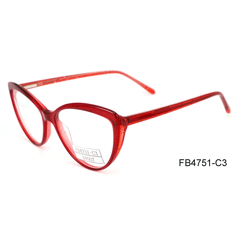 FB4751 Acetate frame optical eyeglass stocks low price eyewear ready goods