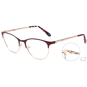 Retail hot sale metal optical frames ready goods eyewear