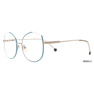 2020 wholesale newest half frame optical frames for unisex