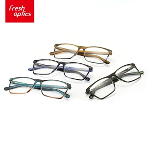 FB3792 OEM real pictures of acetate optical frames wholesale