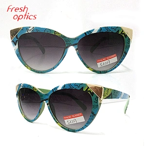 trendy PC red cat eye sunglasses Italy branded eyewear latest women CE eyeglasses fashion sun glasses frame for young girls