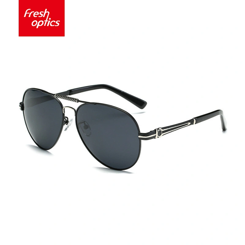 GD2659 Wood and Bamboo Custom Logo Sunglasses, Dark Black Sun Glasses