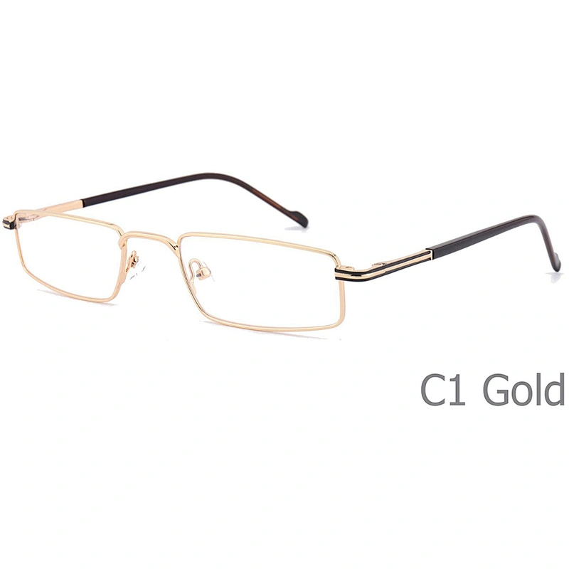cheap ready stock  men's metal prescription optical eyeglasses frame
