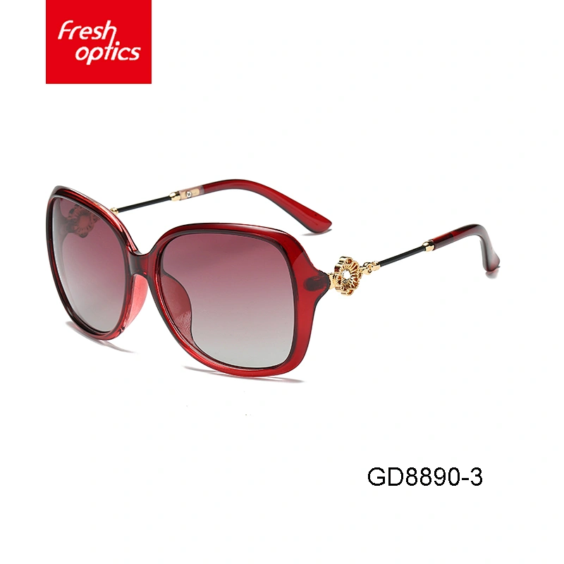 GD8890 Factory directly provide personalized square sunglasses sun glasses with logo