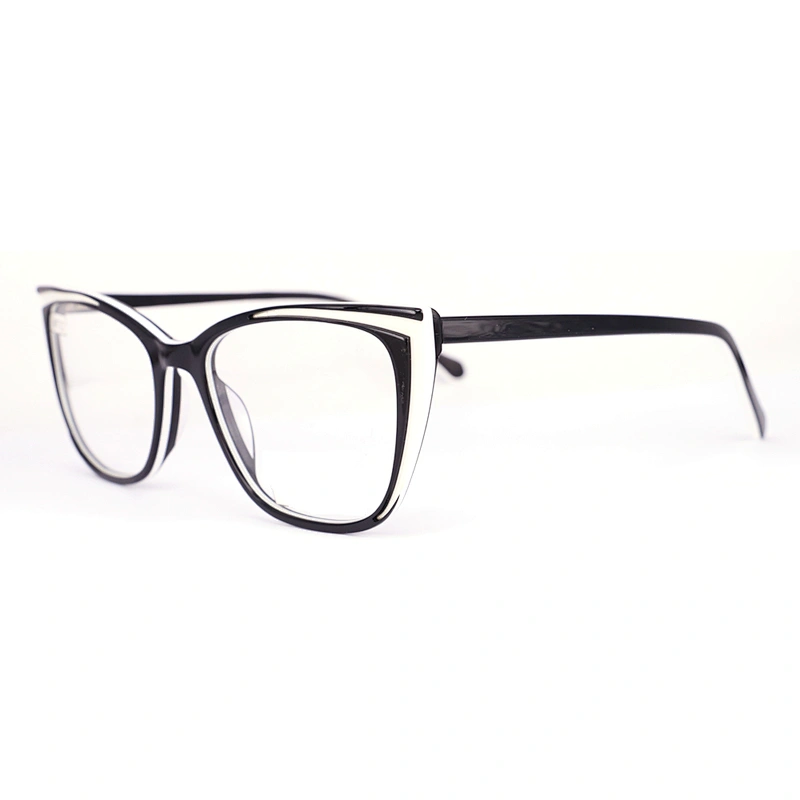 FB5413 China wholesale eyeglasses frame cheap plastic glasses frame popular acetate eyewear