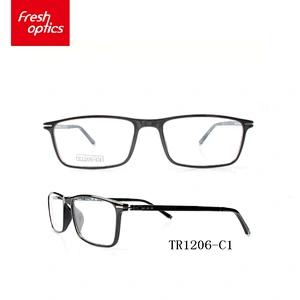 TR1206 Business Style Glasses Frames TR90 With Black Color