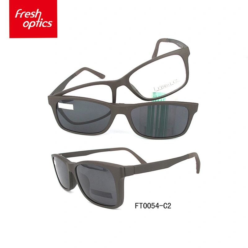 FT0054 Modern Classic Design Ultem Sunglasses Clip On
