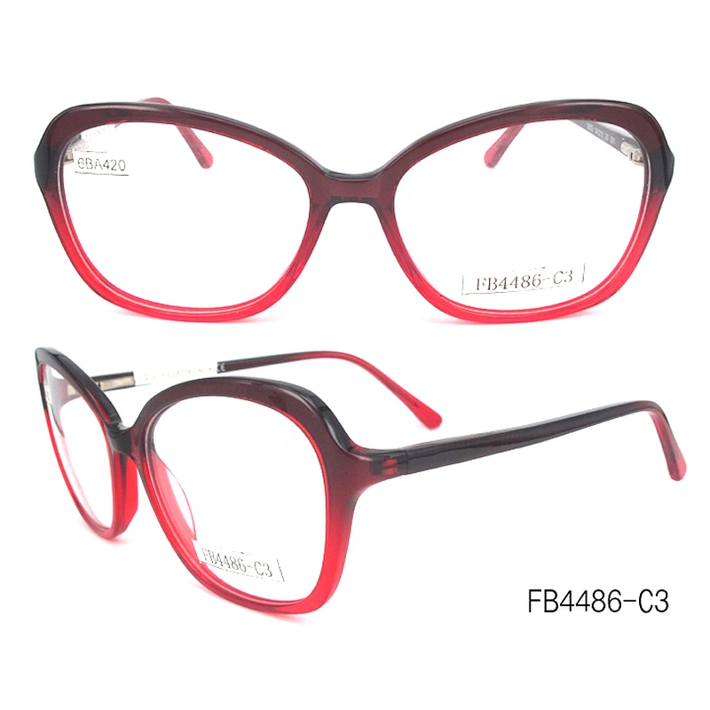 FB4286 acetate material optic eyeglasses frame western style reading glasses