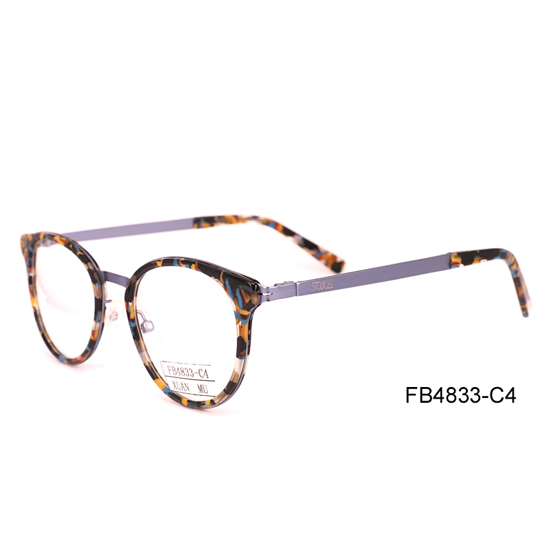 FB4833 Acetate eyeglass frames wholesale reading glasses custom logo eyeglass