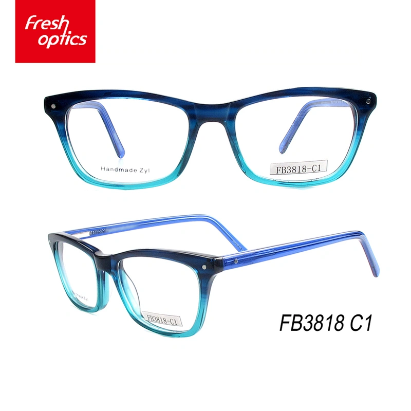 FB3818 Concert Eyewear Fashion Frames Acetate Optical Eyeglasses Frames For Unisex