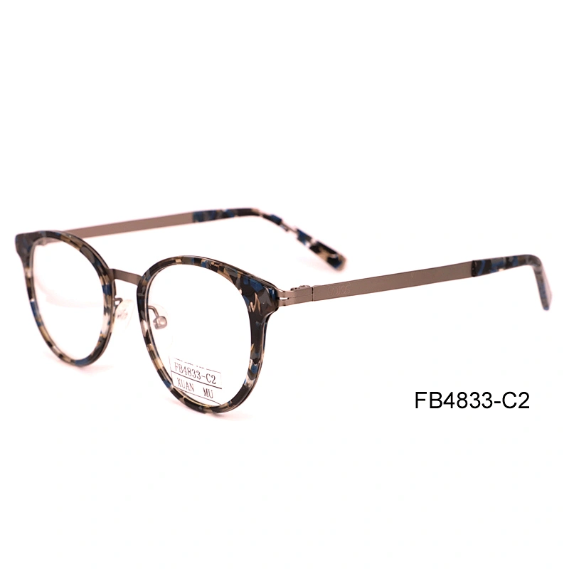 FB4833 Acetate eyeglass frames wholesale reading glasses custom logo eyeglass