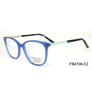 FB4709 High quality acetate optical frame custom promotional optical glasses acetate