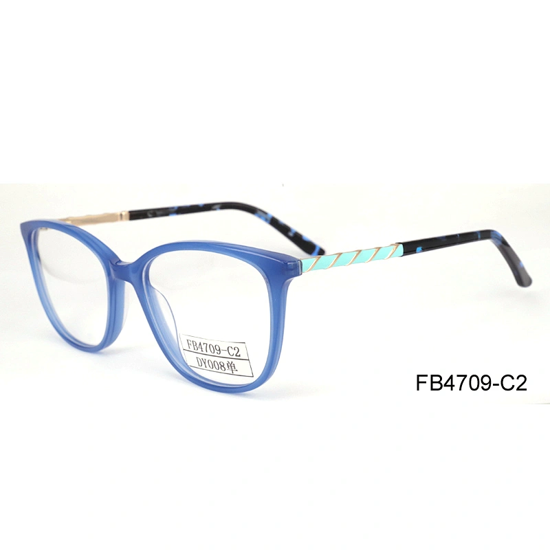 FB4709 High quality acetate optical frame custom promotional optical glasses acetate