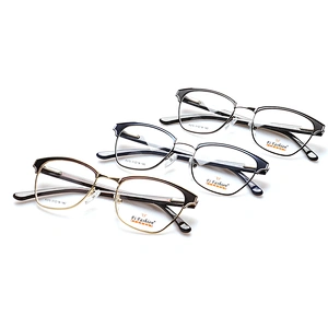 Hot sale stainless steel optical frames ready stock eyeglasses 2019