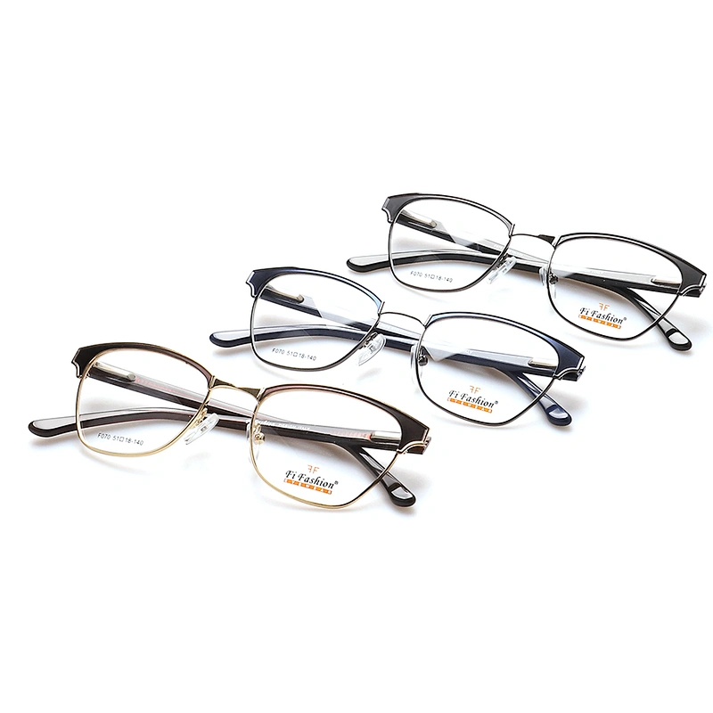 Hot sale stainless steel optical frames ready stock eyeglasses 2019