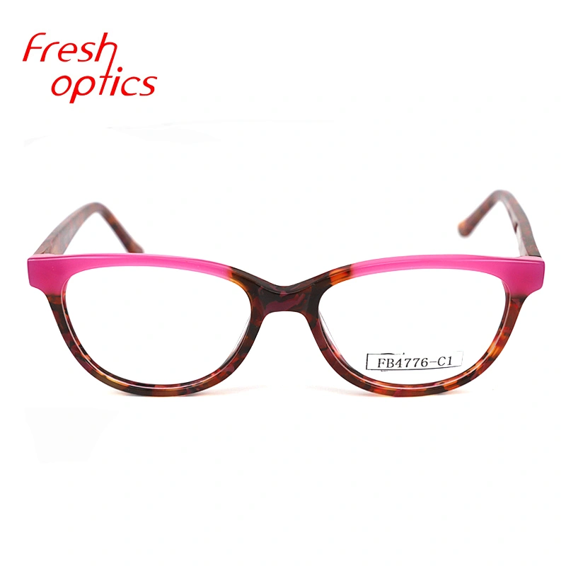 FB4776 acetate material optic eyeglasses frame western style reading glasses
