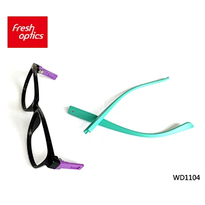 Wholesale interchangeable temple TR90 eyeglasses eyewear changeable frames