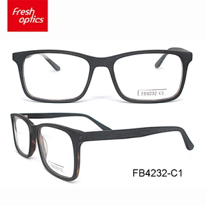 FB4232 FDA acetate fashion all inclusive thick frame glasses