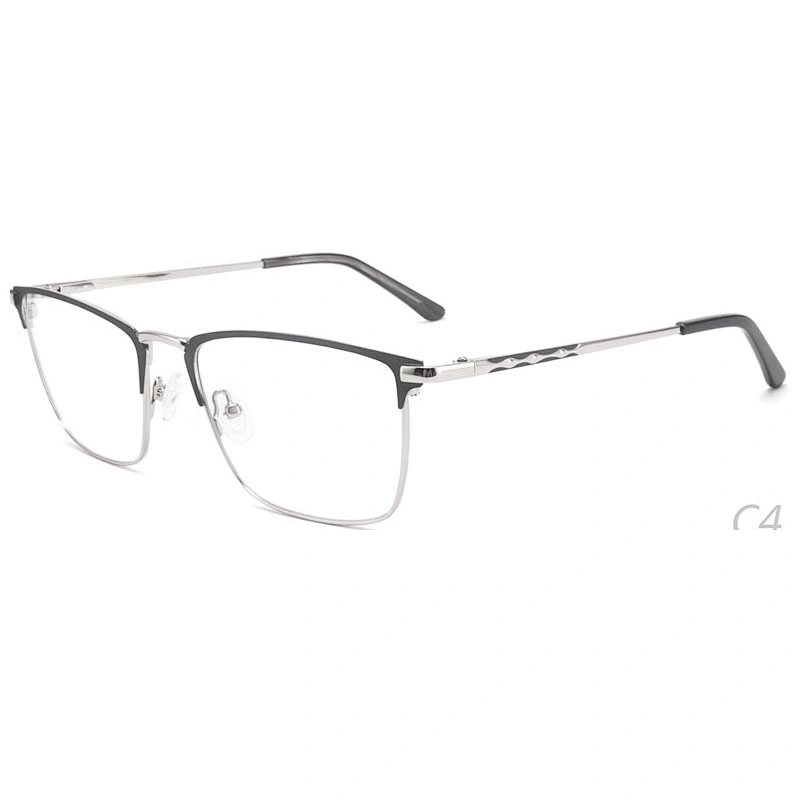 AM2005 Hot sale fashion metal stainless steel glasses optical frame eyeglasses Ready stocks