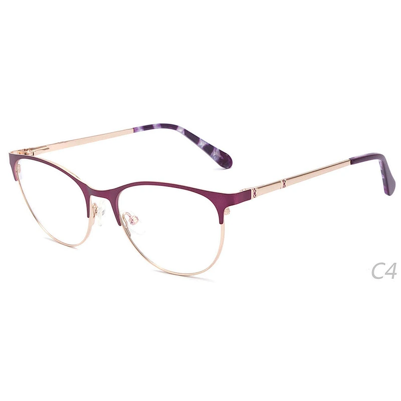 Retail hot sale metal optical frames ready goods eyewear