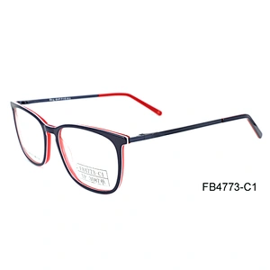 FB4773 China wholesale cheap price with good quality acetate frames eyewear glasses for lady