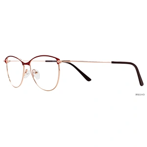 Good designer style order  model 152mm prescription metal optical frames glasses