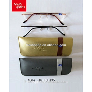 A004 2018 fashion cheap rimless small reading glasses