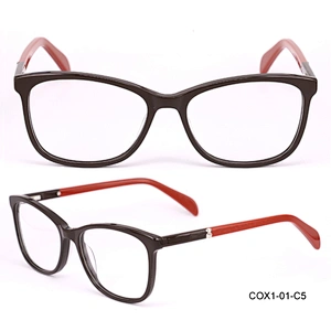 COX1-01 2018 hot sell acetate stocks optical frame low moq in China wholesale
