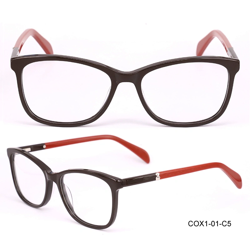 COX1-01 2018 hot sell acetate stocks optical frame low moq in China wholesale
