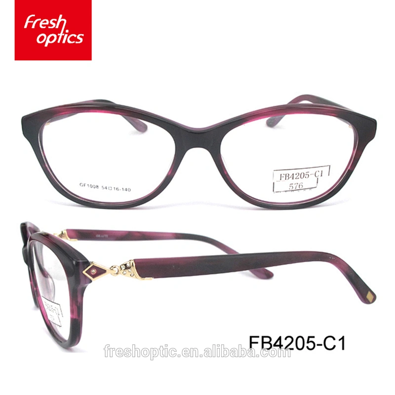 FB4205 Wholesale eyewear acetate tony morgan optical frames