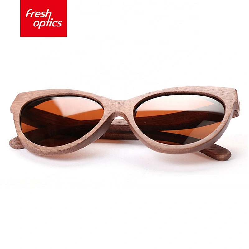 JK56145 Cheap price kids bamboo sunglasses wood eyewear